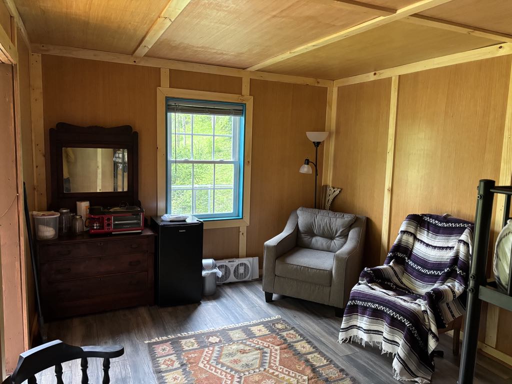 Off Grid Cabin Chairs Dresser